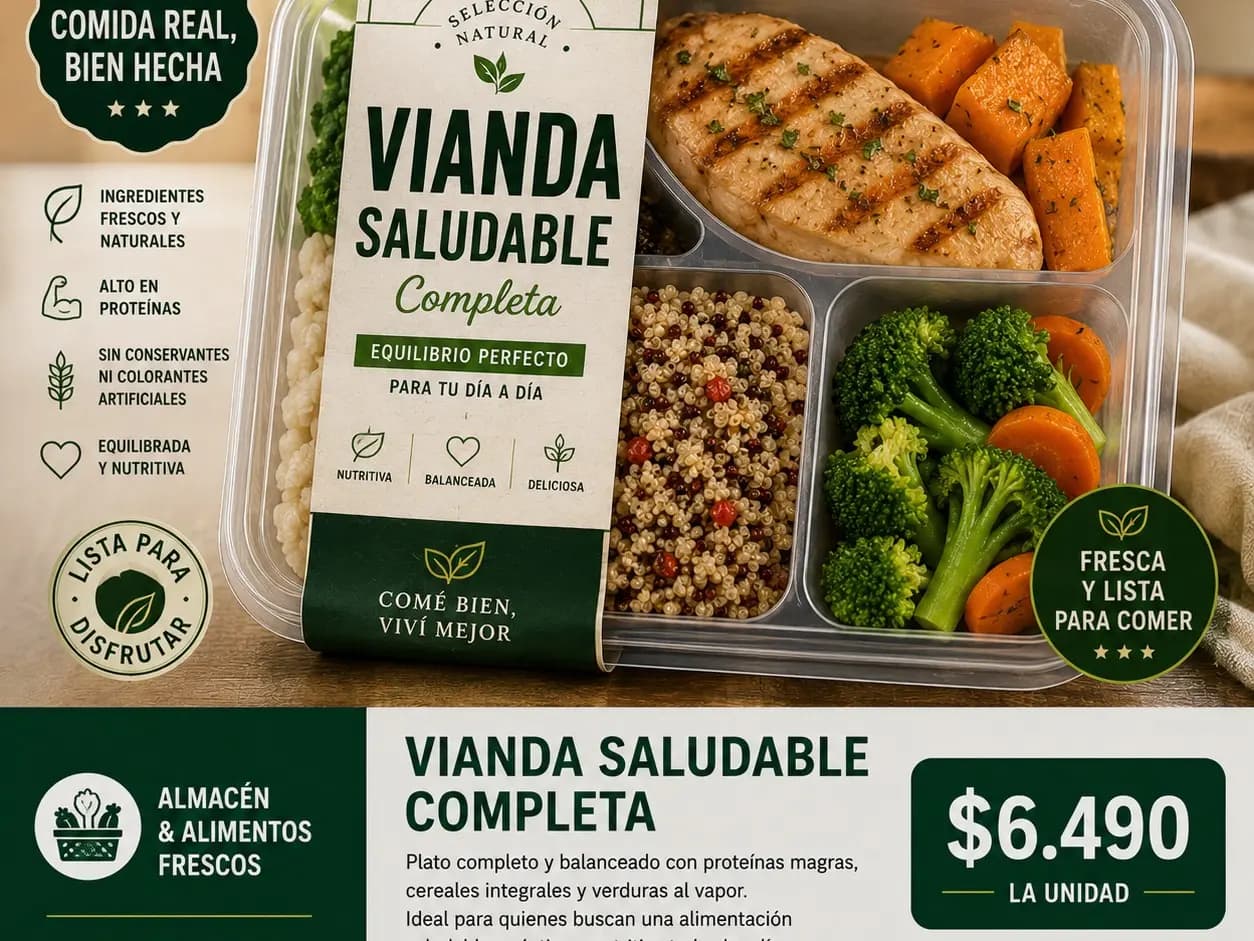 Vianda Saludable Completa