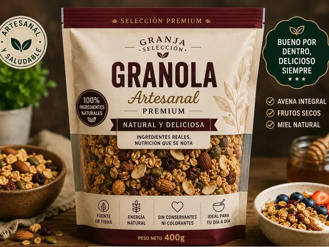 Granola Artesanal Premium