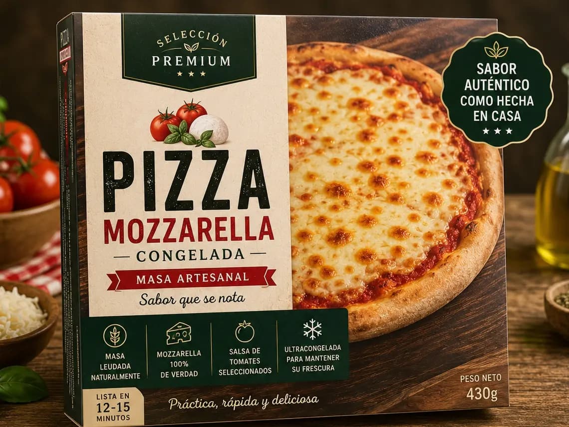 Pizza Mozzarella Congelada