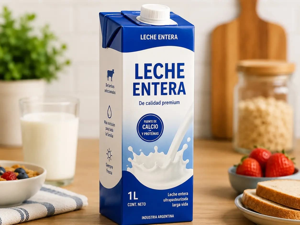 Leche Entera 1L